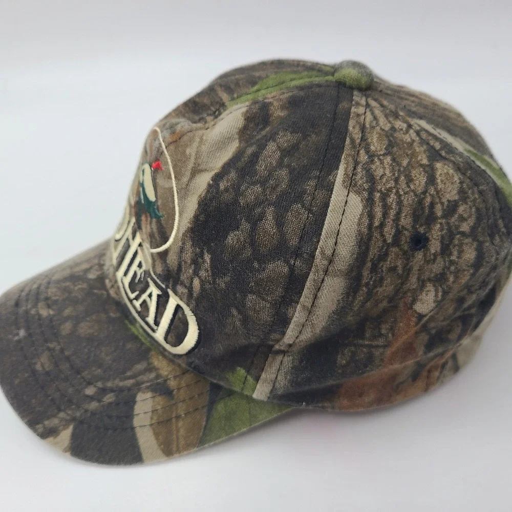 Youth RedHead Hat Snapback Brown Green Camo Hunting Fishing Outdoors Logo Casual